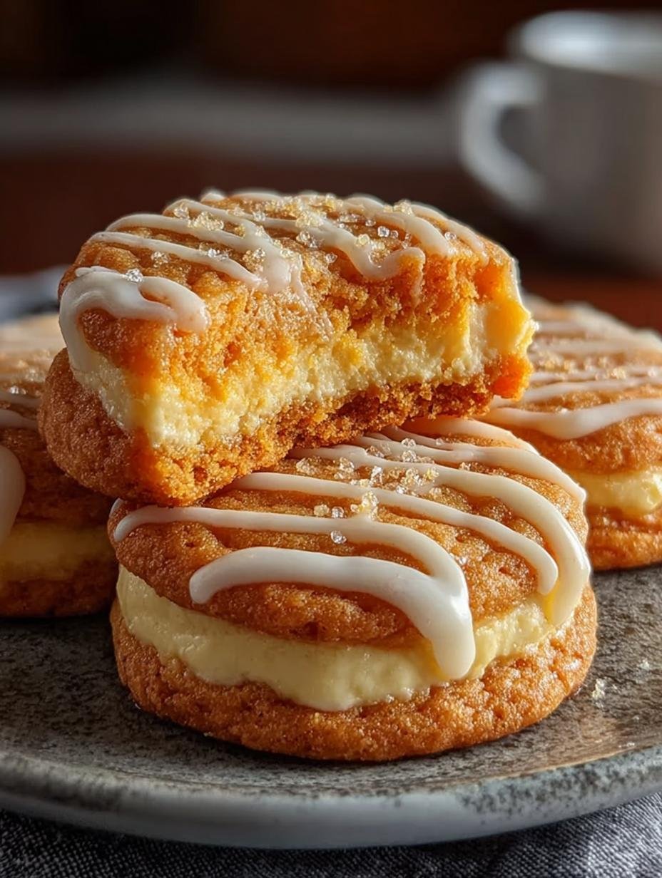 Sweet Potato Cookies: 7 Indulgent Fall Treats - Sweet Potato Cookies, Cheesecake Cookies, Easy Dessert, Fall Treats - main visual representation