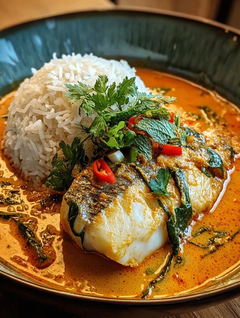 Thai Coconut Fish Curry