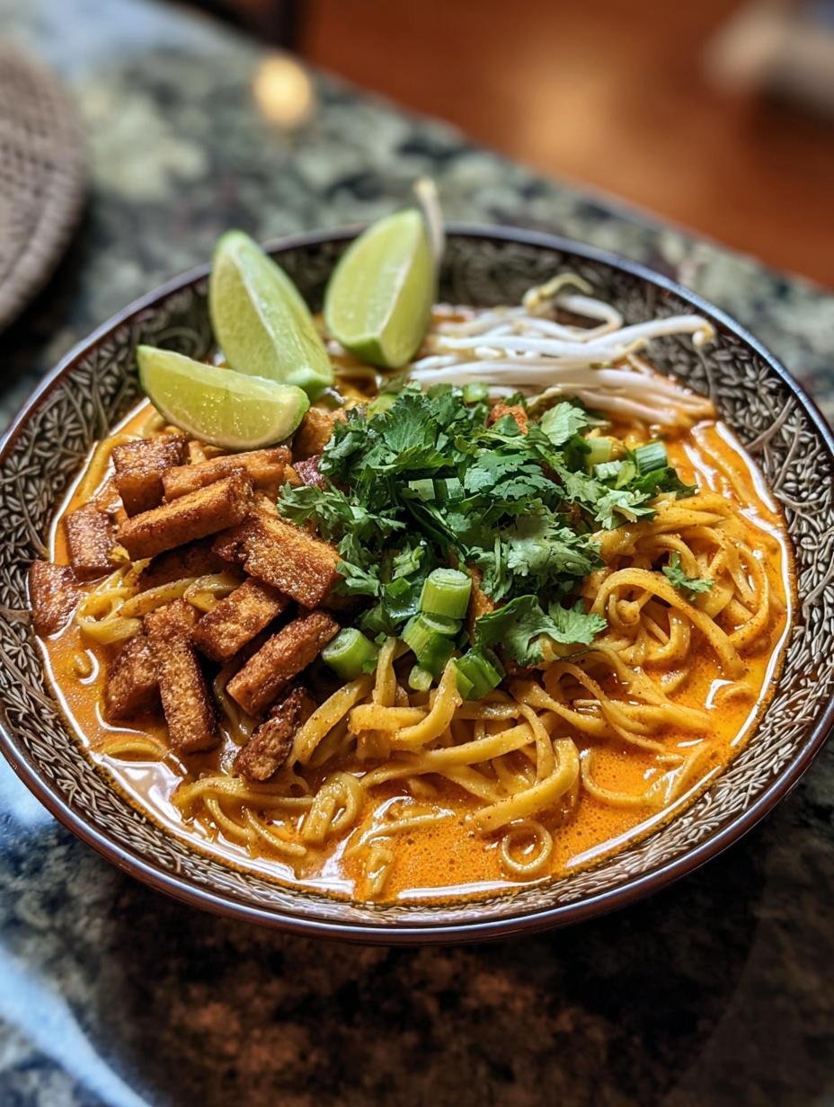 Vegan Khao Soi Thai: Amazing 1-Bowl Meal - Vegan Khao Soi Thai - additional detail