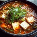 Vegan Sundubu Jjigae Korean