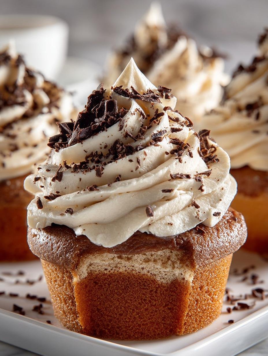 White Russian Cupcakes: 22 Irresistible Dessert Treats - White Russian Cupcakes - additional detail