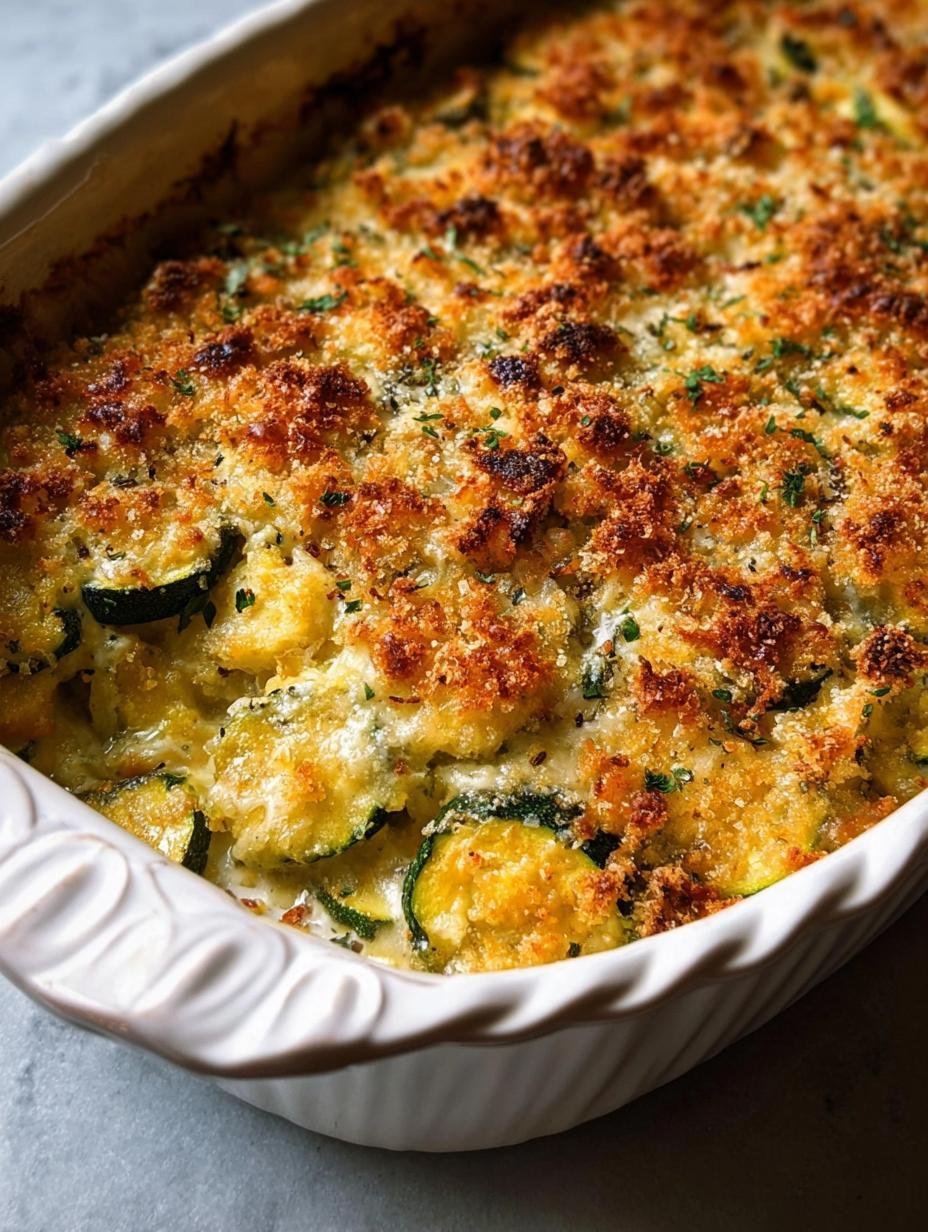 Zucchini Gratin Bake Gruyere