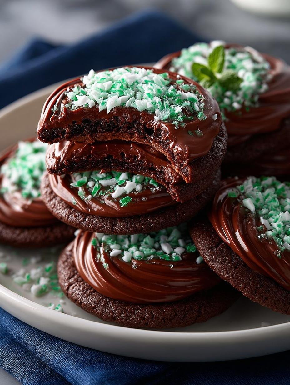 Andes Mint Cookies: 10 Irresistible Mint Chocolate Delights - Andes Mint Cookies - additional detail