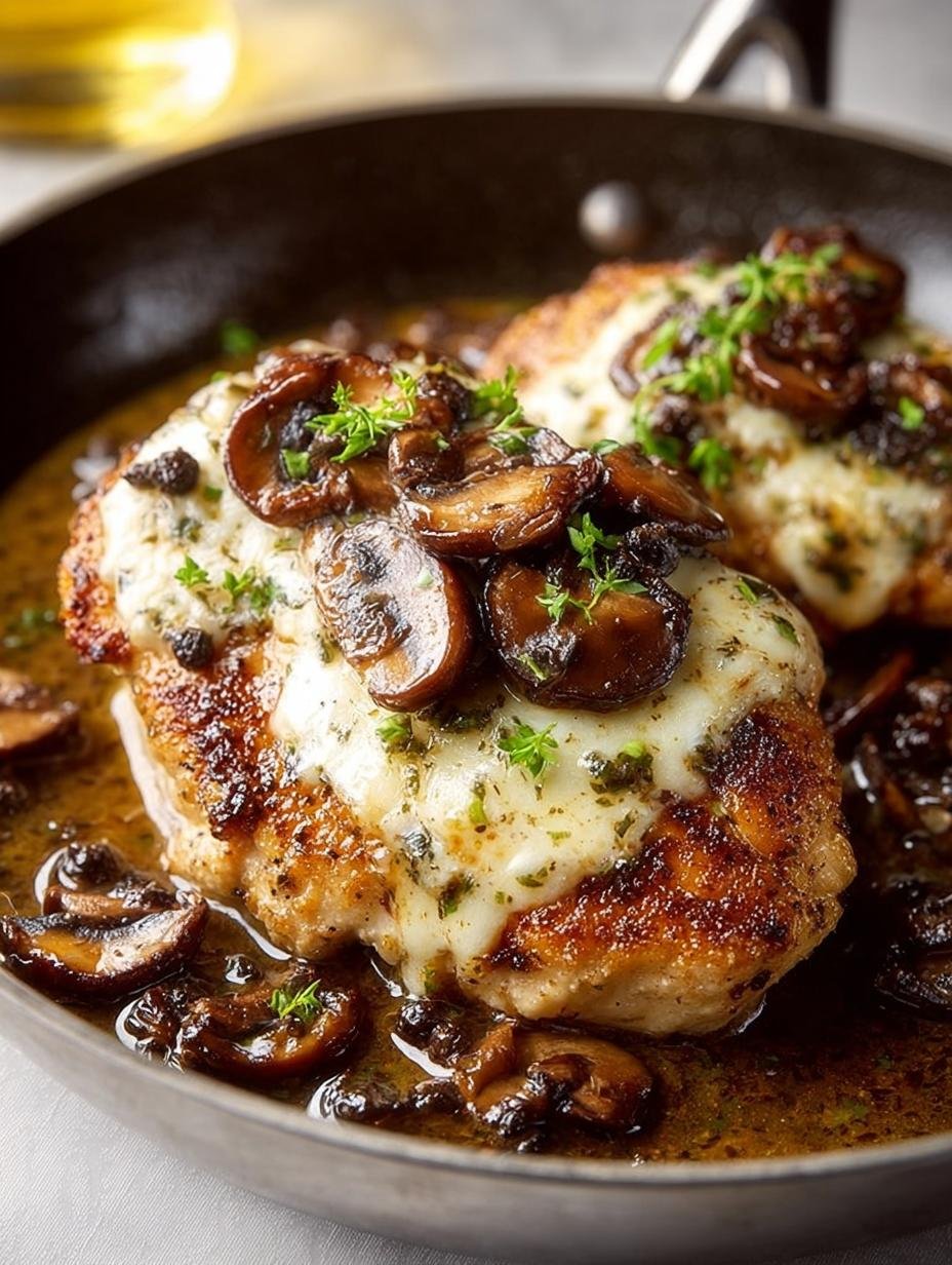 Chicken Marsala Recipe: 7 Steps to Deliciousness - CHICKEN MARSALA RECIPE - main visual representation