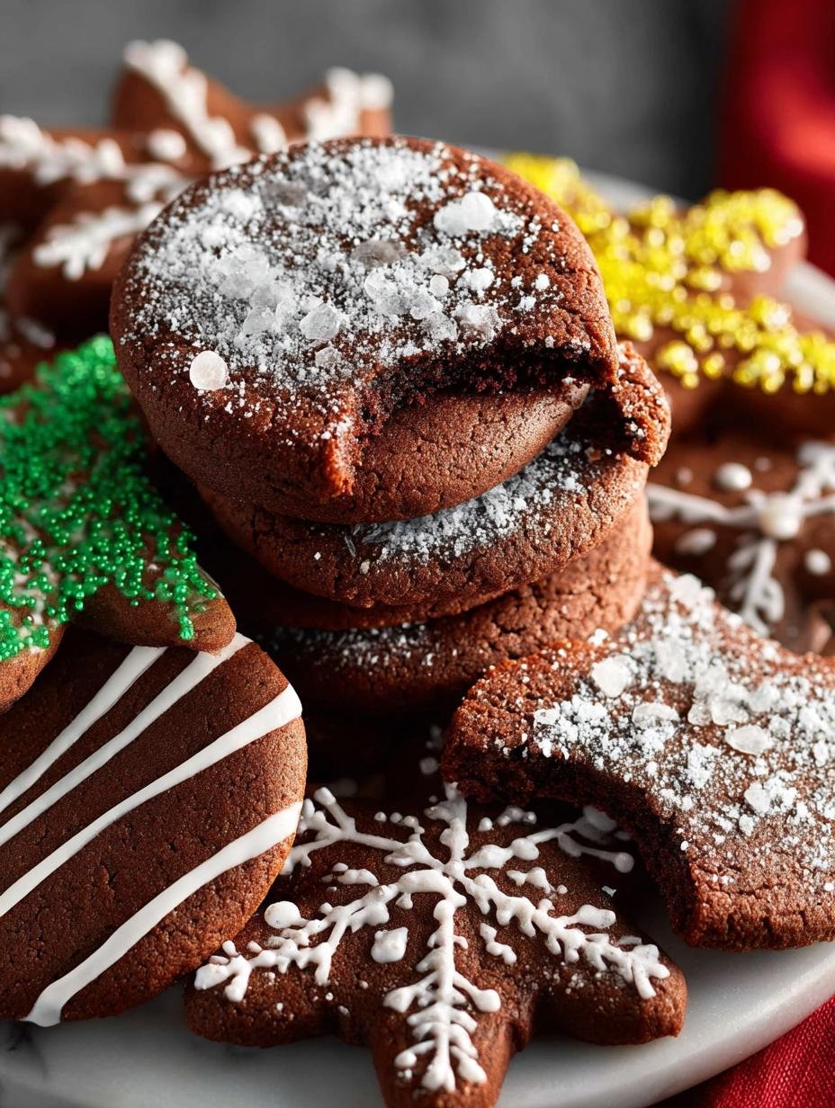 Chocolate Sugar Cookies: 10 Irresistibly Soft Delights - Chocolate Sugar Cookies - additional detail