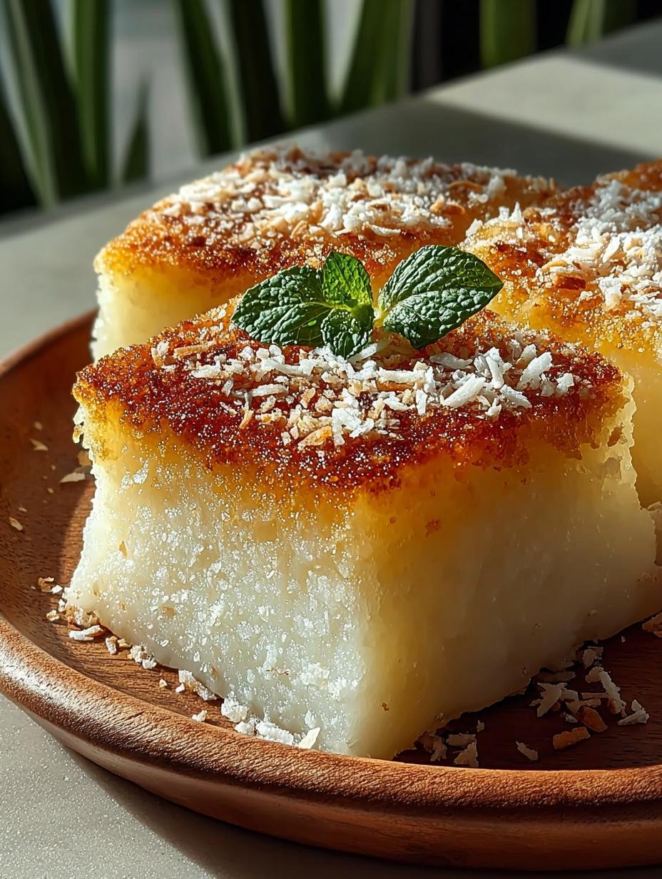 Coconut Mochi Cake: 7 Reasons to Love This Chewy Delight - Coconut Mochi Cake - main visual representation