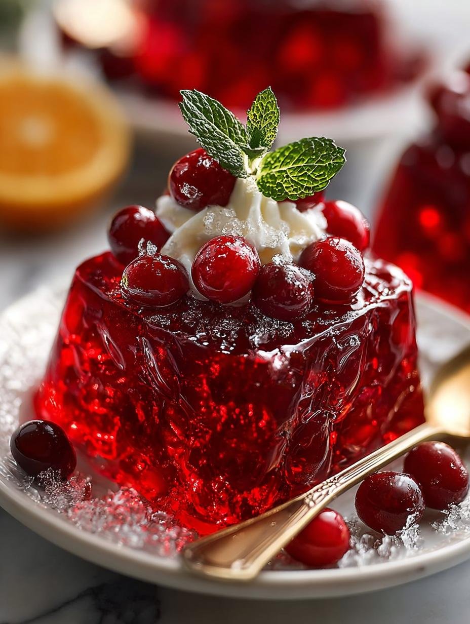 Delicious Cranberry Jello Salad Recipe for the Holidays - Cranberry Jello Salad Recipe - main visual representation