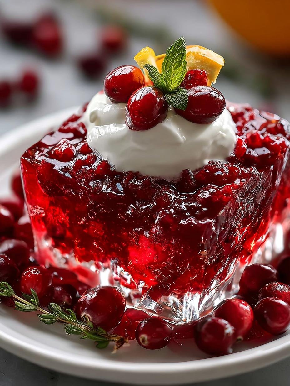 Delicious Cranberry Jello Salad Recipe for the Holidays - Cranberry Jello Salad Recipe - additional detail