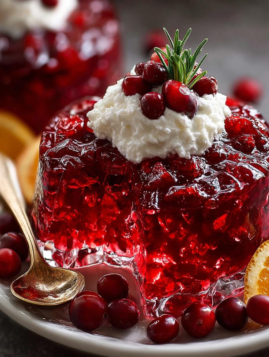 Delicious Cranberry Jello Salad Recipe for the Holidays