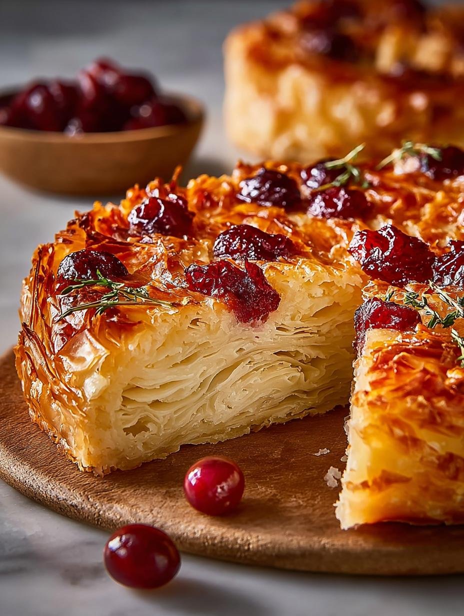 Irresistible Cranberry Phyllo Tart Recipe for the Holidays - Cranberry Phyllo Tart Recipe - main visual representation