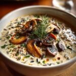 Creamy Wild Rice & Mushroom Soup: A Hearty Delight!
