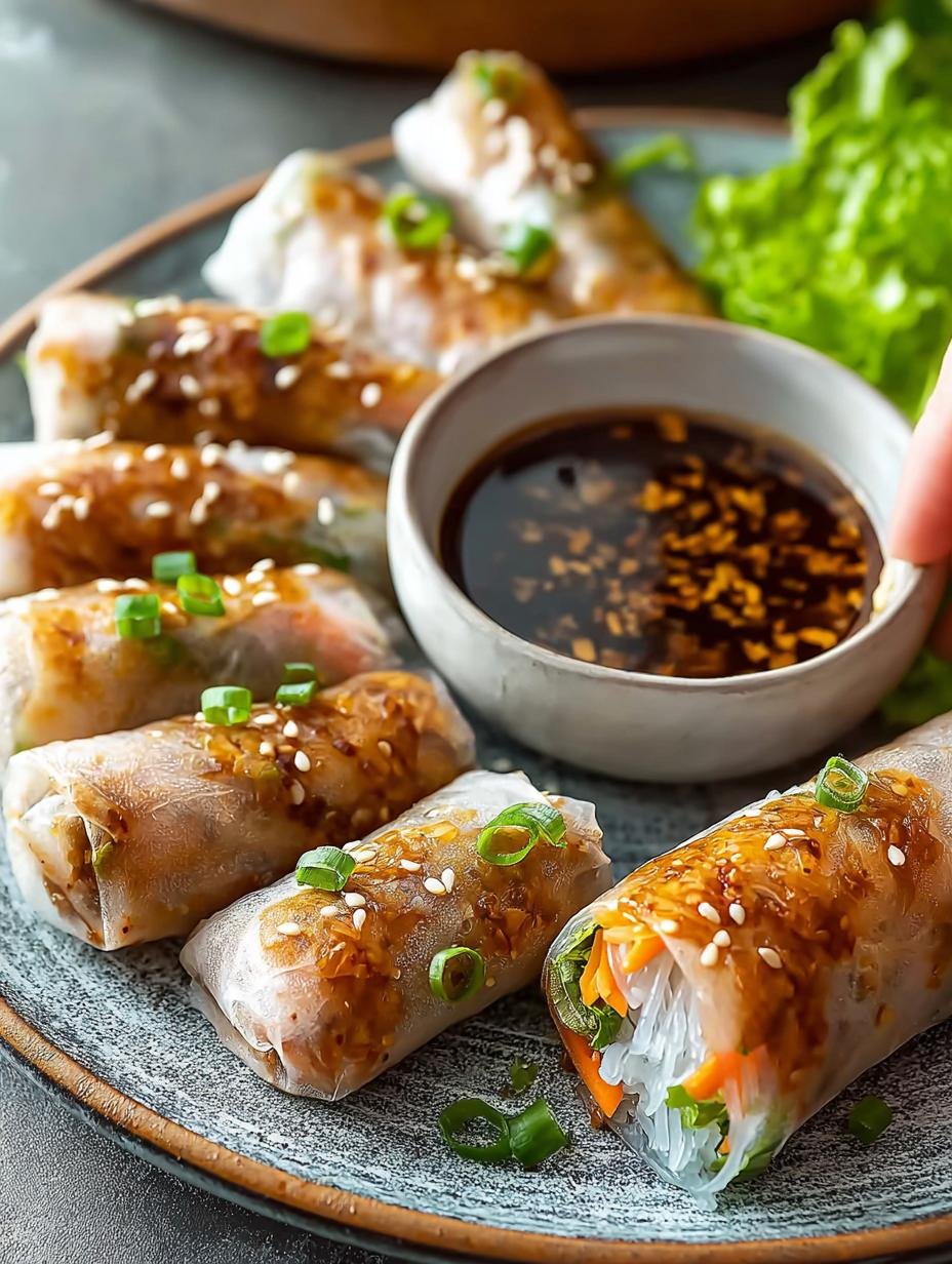 Crispy Air Fryer Rice Paper Rolls: A Quick Delight - Crispy Air Fryer Rice Paper Rolls - additional detail