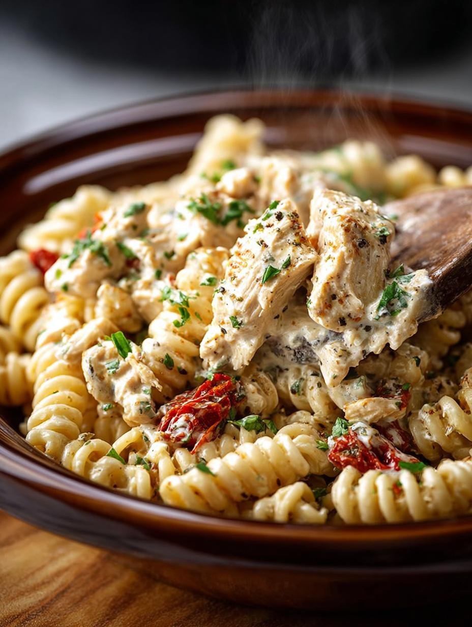 Crockpot Chicken Pasta: 6 Creamy Garlic Delights for Dinner 2 Crockpot Chicken Pasta: 6 Creamy Garlic Delights for Dinner - Crockpot Chicken Pasta, Parmesan Garlic Pasta, Easy Chicken Recipe, Slow Cooker Pasta - main visual representation