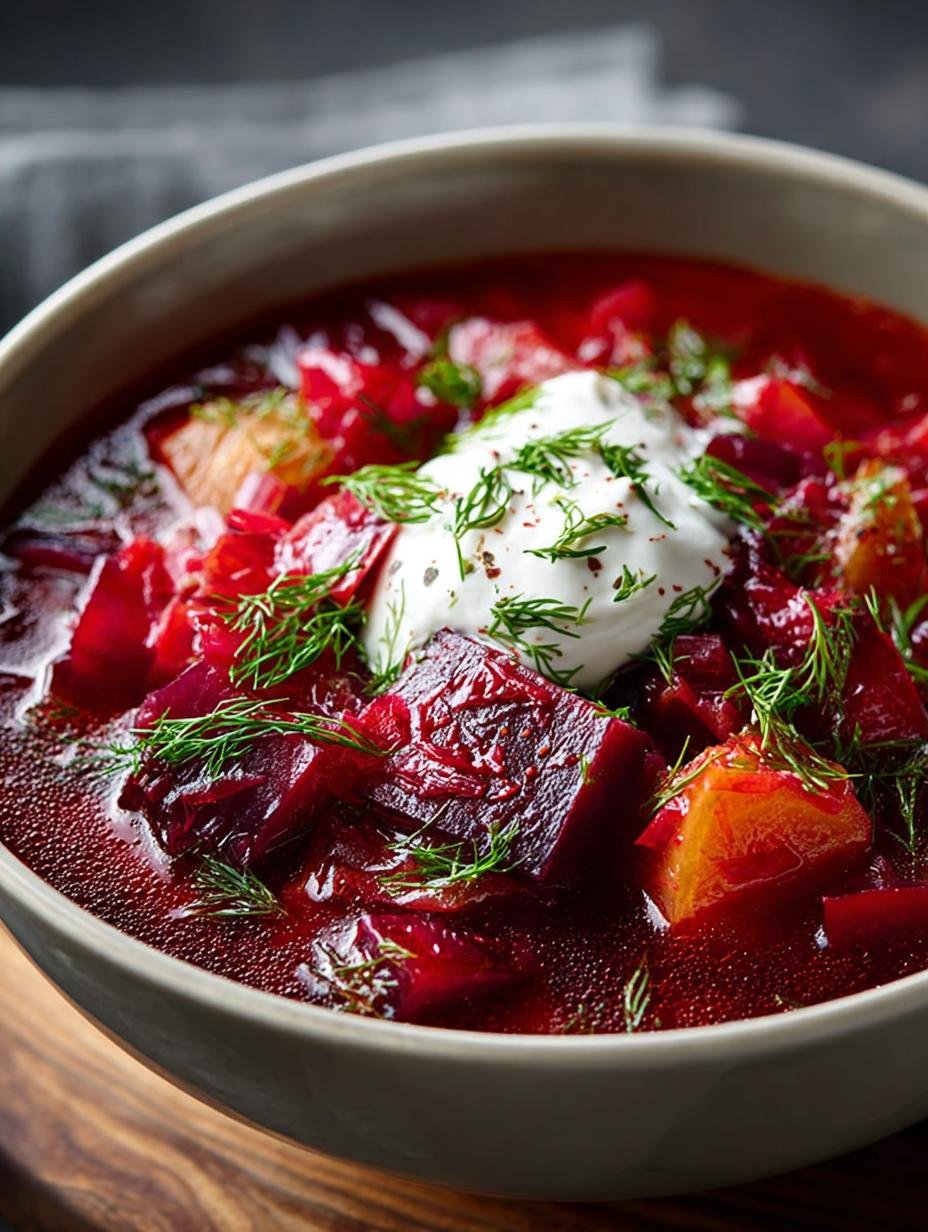 EASY BORSCHT SOUP RECIPE