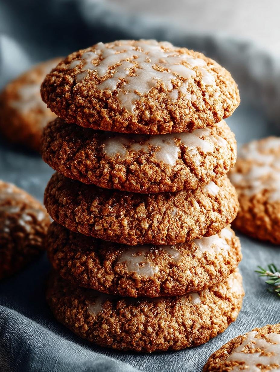 Delicious Gingerbread Oatmeal Cookies for the Holidays
