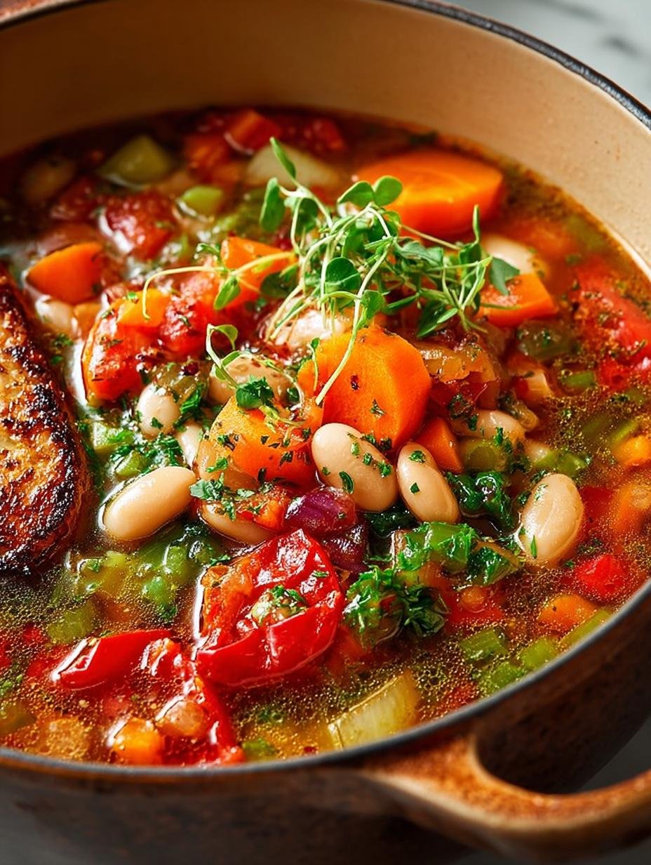 Hearty White Bean Stew Recipe