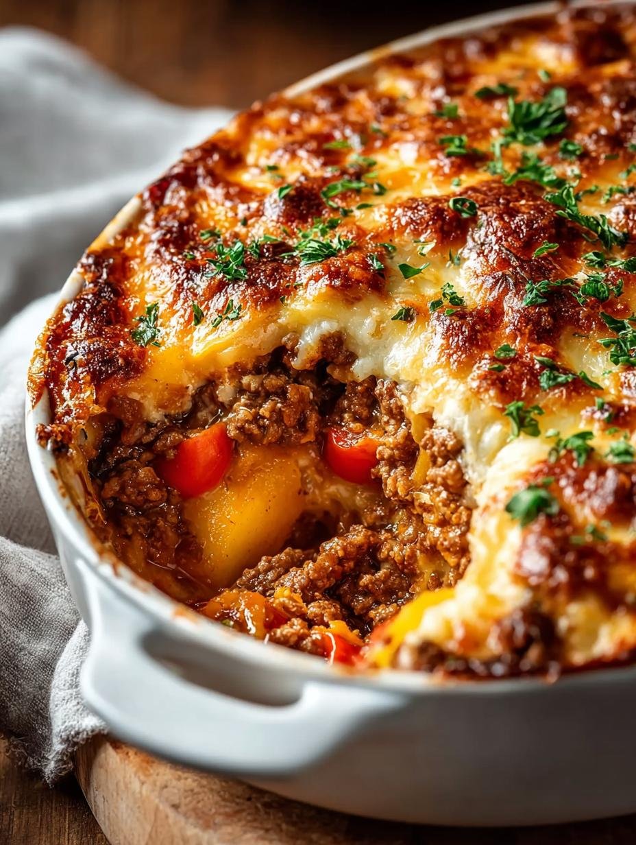 Irresistible Hamburger Casserole That's Comfort Food Bliss 1 Irresistible Hamburger Casserole That's Comfort Food Bliss