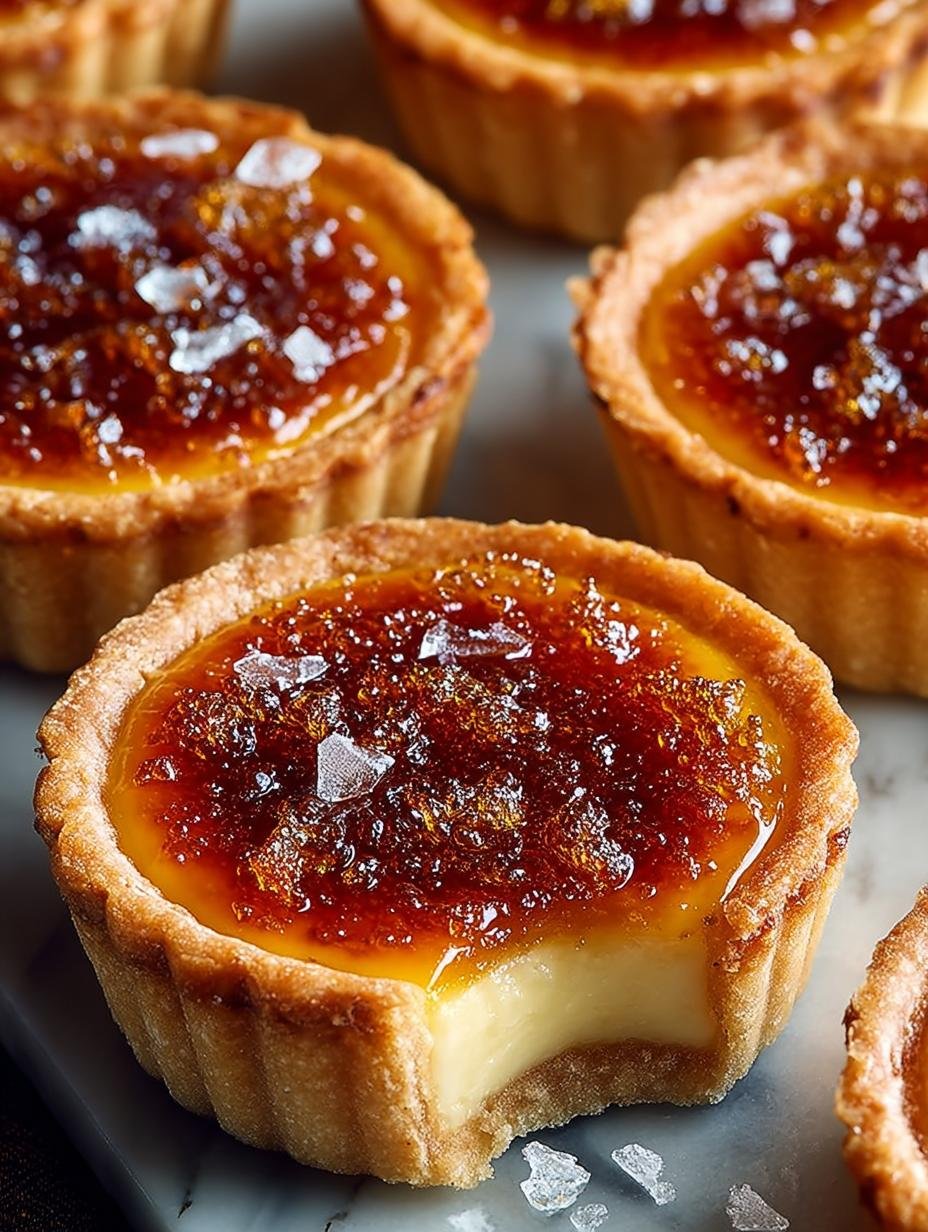 Indulge in 12 Mini Pumpkin Crème Brûlée Pies for Fall - Mini Pumpkin Crème Brûlée Pies - main visual representation