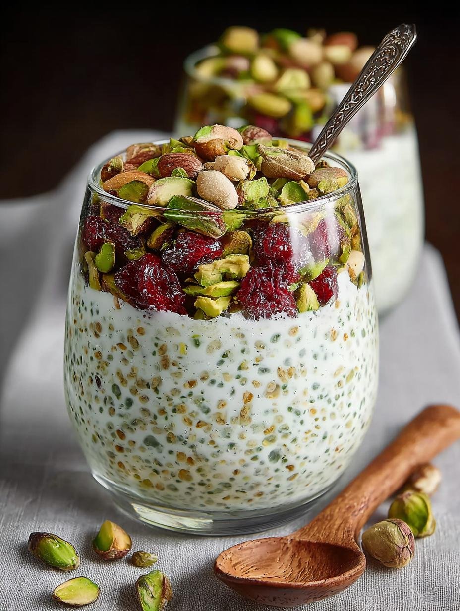 Delicious Pistachio Overnight Oats for a Healthy Start - Pistachio Overnight Oats - additional detail