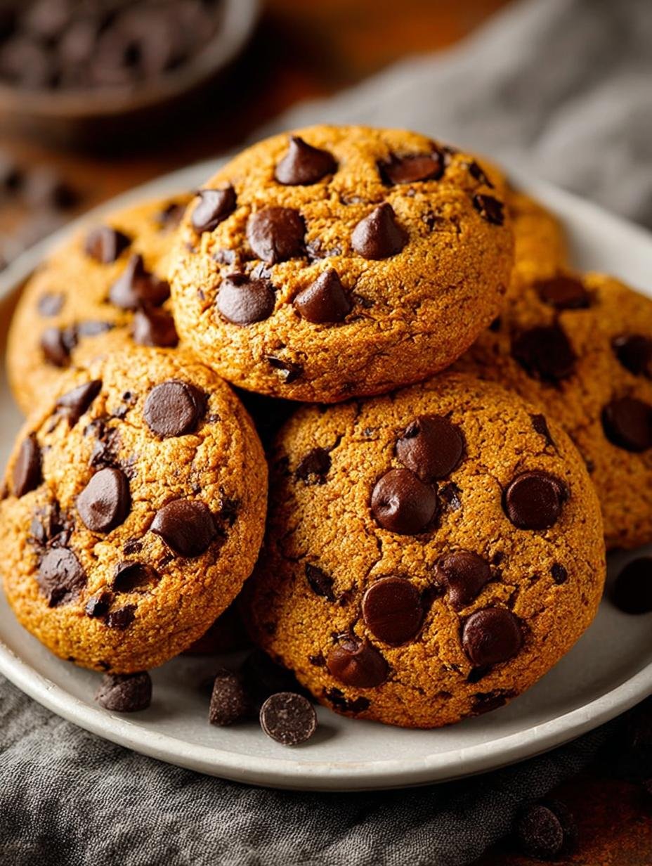Delicious Pumpkin Chocolate Chip Cookies Recipe - Pumpkin Chocolate Chip Cookies - additional detail