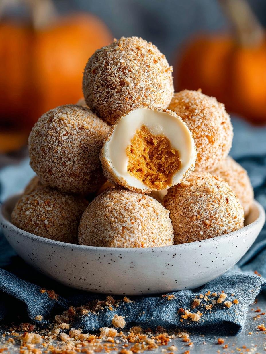 Delicious Pumpkin Cream Cheese Truffles to Savor - Pumpkin Cream Cheese Truffles - additional detail
