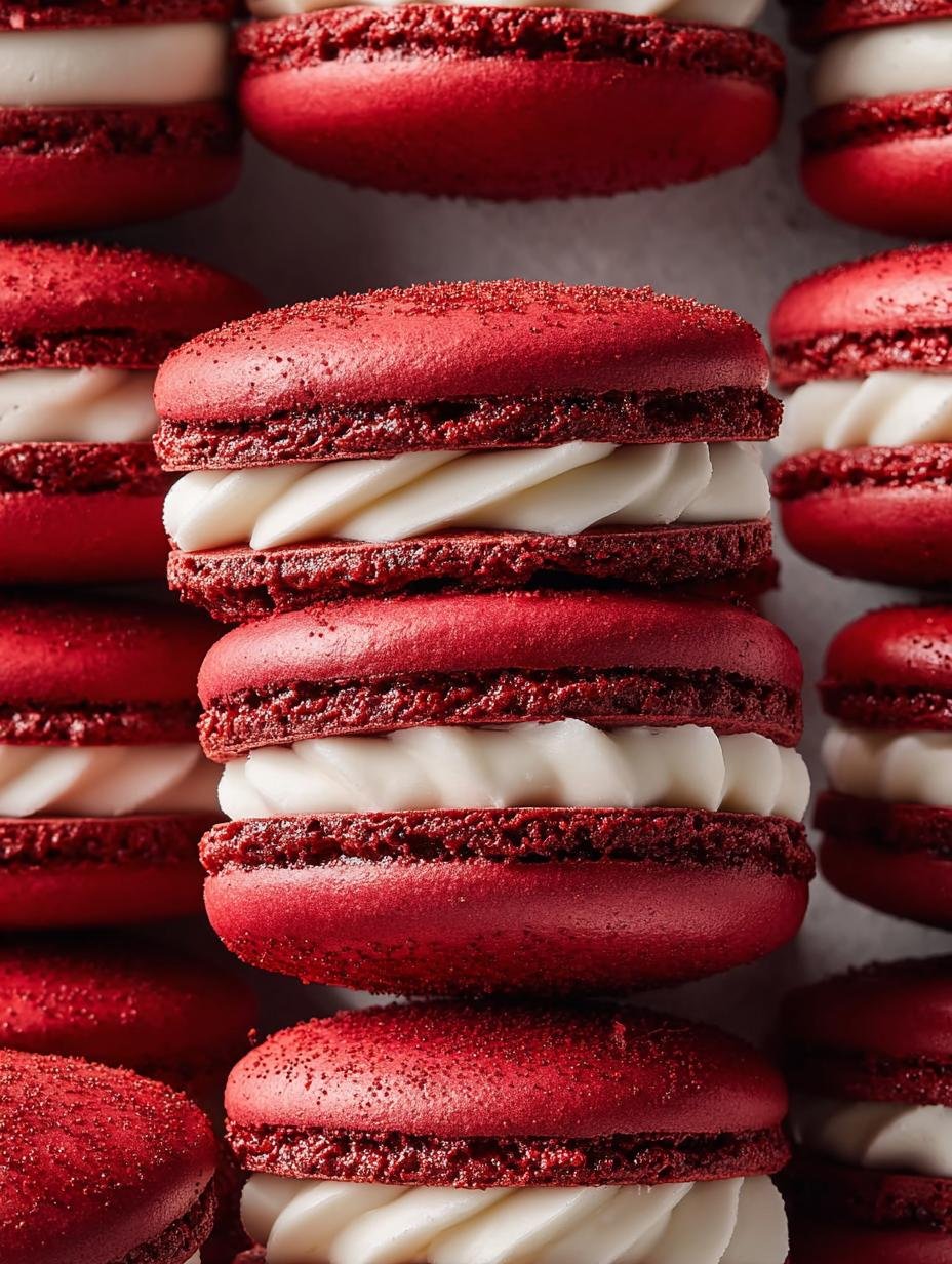 Delicious Red Velvet Macarons Recipe You Must Try
