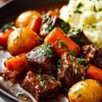 SLOW COOKER BEEF BOURGUIGNON