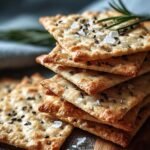 SOURDOUGH DISCARD CRACKERS