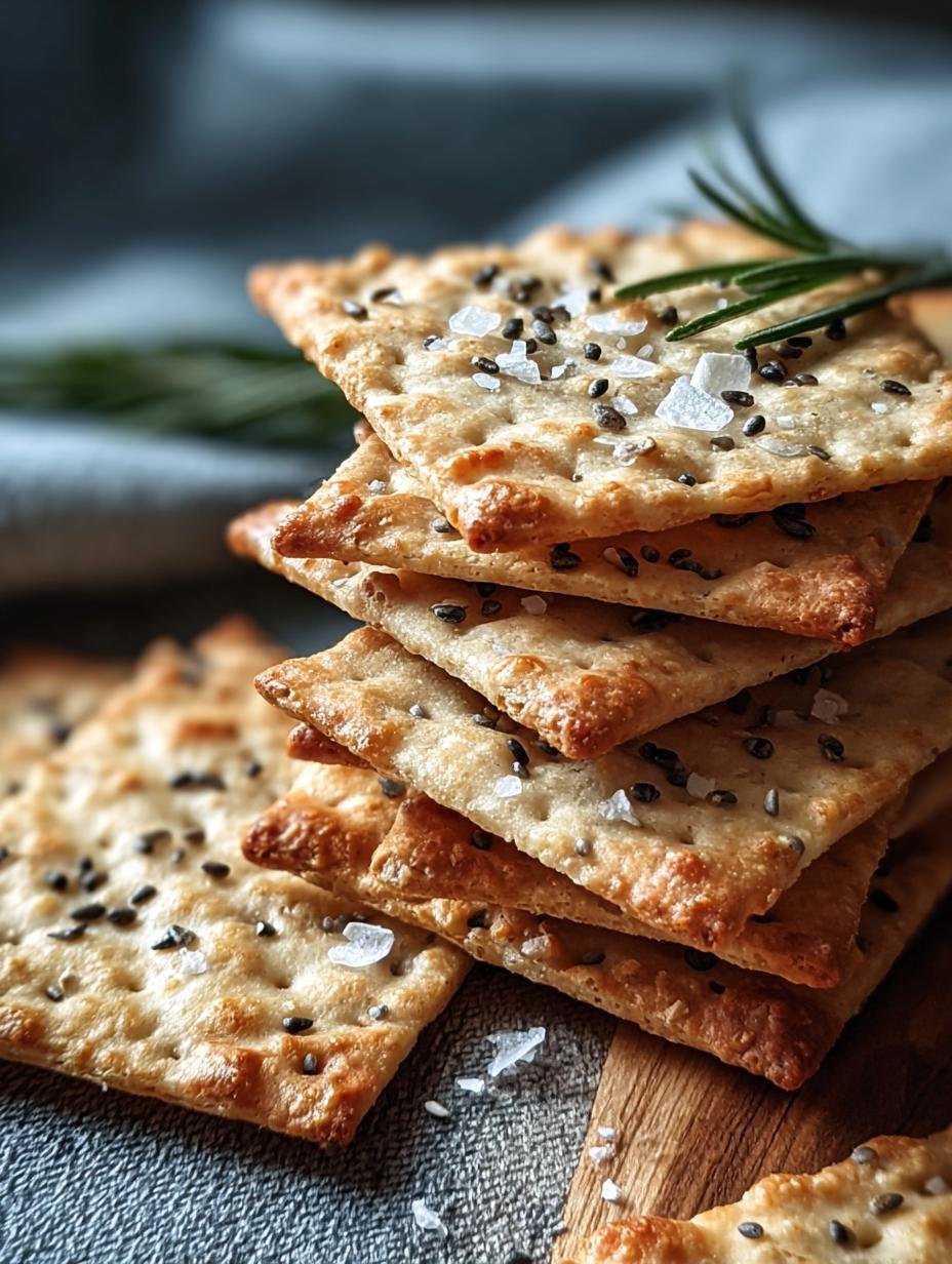 Sourdough Discard Crackers: 7 Delicious Ways to Snack Smart 1 SOURDOUGH DISCARD CRACKERS