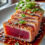 Seared Ahi Tuna With Asian Glaze