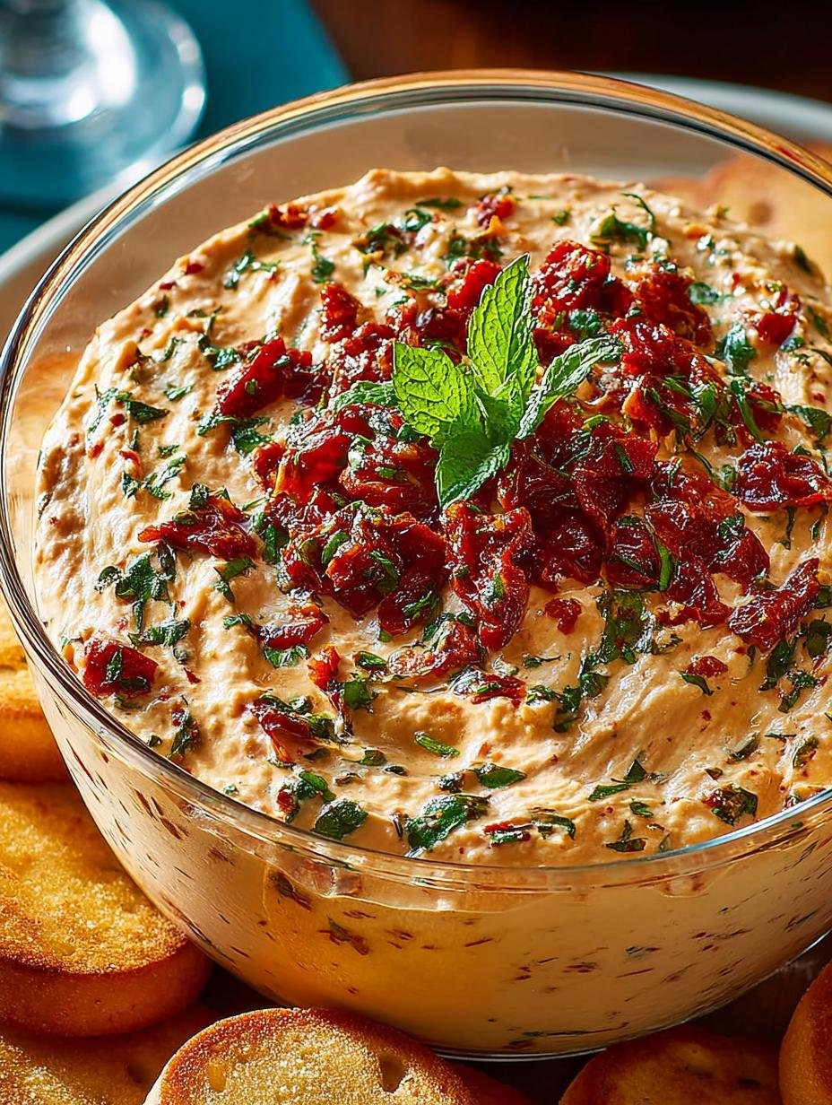 Delicious Skillet Sun-Dried Tomato Dip Recipe to Savor - Skillet Sun-Dried Tomato Dip - additional detail