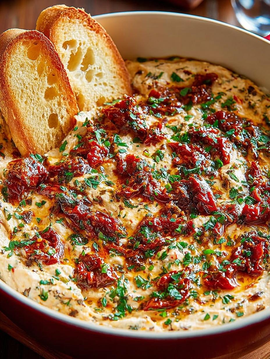 Delicious Skillet Sun-Dried Tomato Dip Recipe to Savor 1 Skillet Sun-Dried Tomato Dip