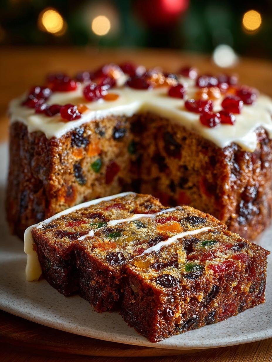 Traditional Christmas Fruit Cake Recipe: A Holiday Delight - Traditional Christmas Fruit Cake Recipe - main visual representation