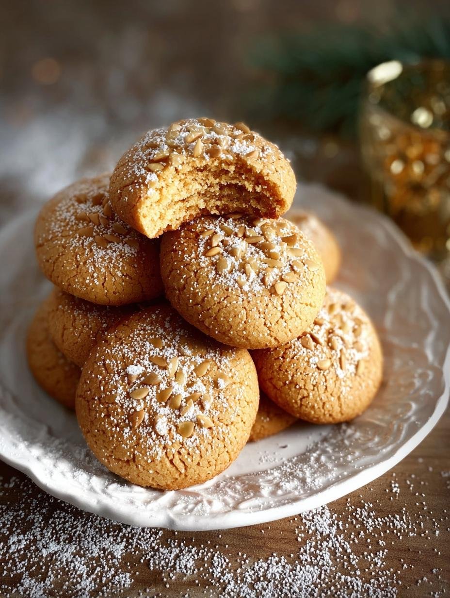 Traditional Greek Honey Cookies