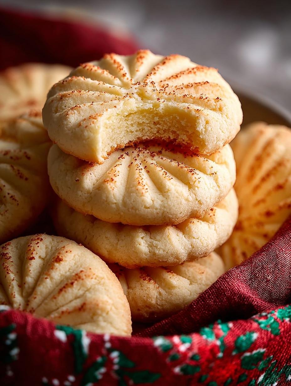 Melt-in-Your-Mouth Whipped Shortbread Cookies Recipe - WHIPPED SHORTBREAD COOKIES - additional detail