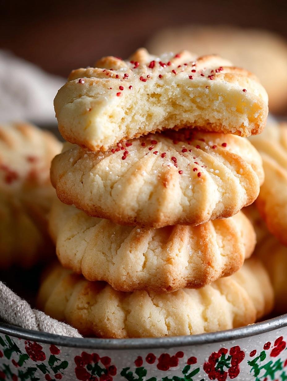 WHIPPED SHORTBREAD COOKIES