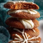 White Chocolate Gingerbread Cookies