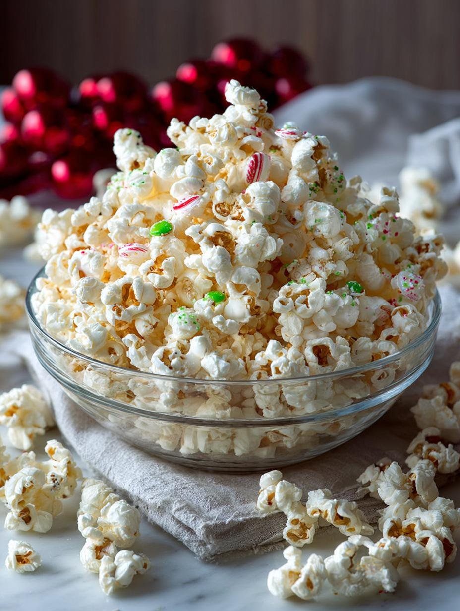 White Chocolate Popcorn Recipe