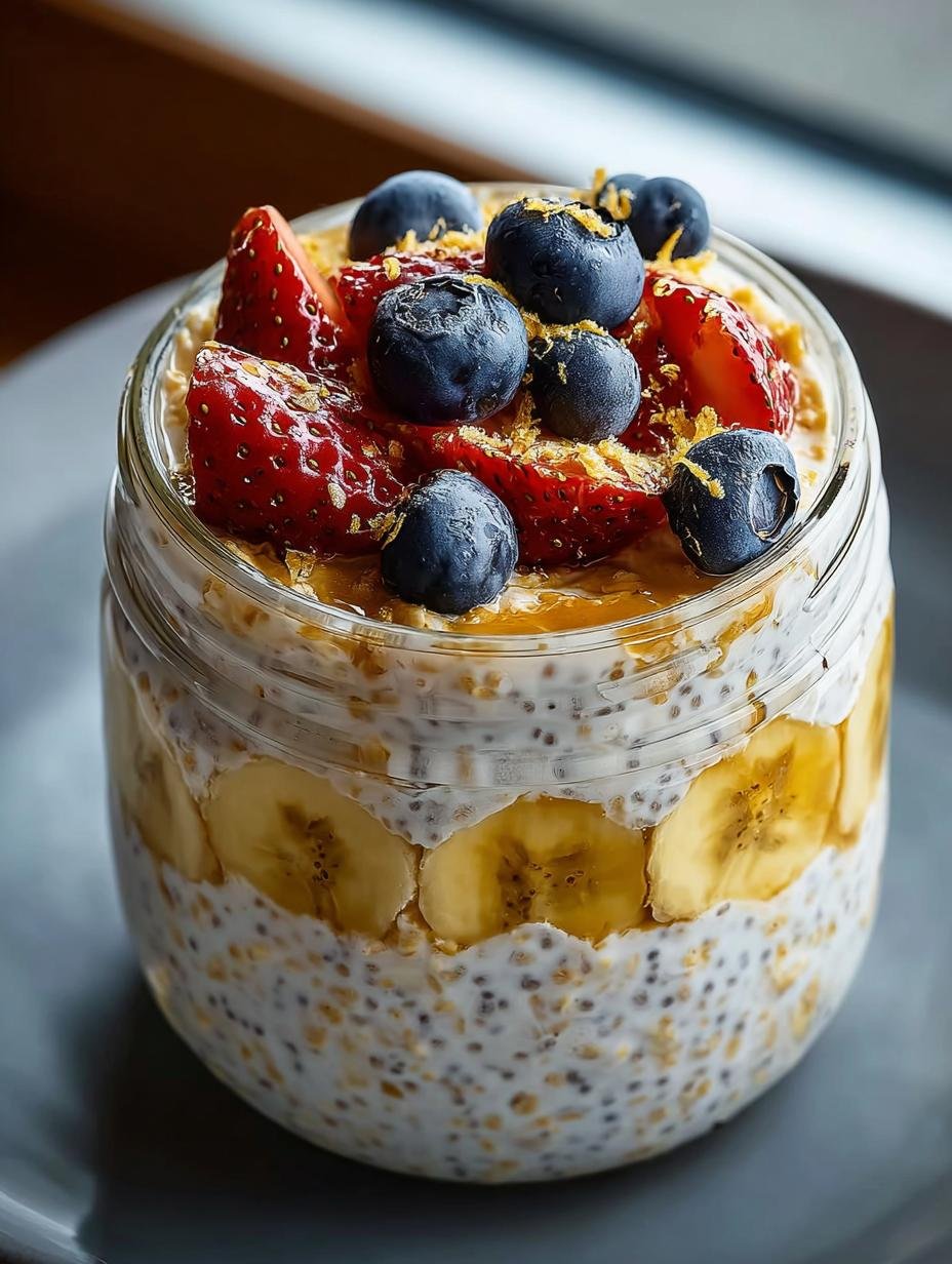 15g Protein Overnight Oats: A Nourishing Breakfast Delight 3 15g Protein Overnight Oats: A Nourishing Breakfast Delight - 15g Protein Overnight Oats - additional detail