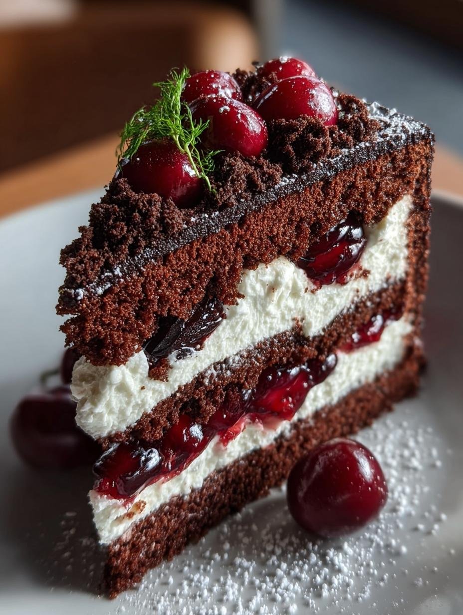 Black Forest Cake Recipe: 10 Steps to Indulge in Bliss - BLACK FOREST CAKE RECIPE - additional detail