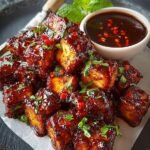 Baked BBQ Tofu Delight - Easy, Vegan, Oil-Free Recipe!