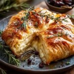 Baked Gruyère in Pastry with Rosemary and Garlic Bliss
