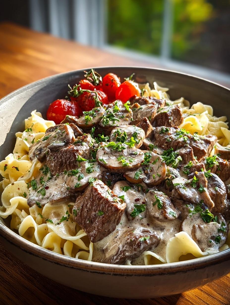 Family-Favorite Beef Stroganoff Recipe to Savor Cold Nights 3 Family-Favorite Beef Stroganoff Recipe to Savor Cold Nights - Beef Stroganoff Recipe - additional detail