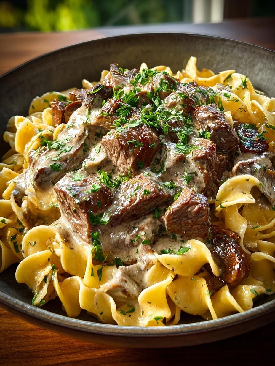 Family-Favorite Beef Stroganoff Recipe to Savor Cold Nights 1 Beef Stroganoff Recipe