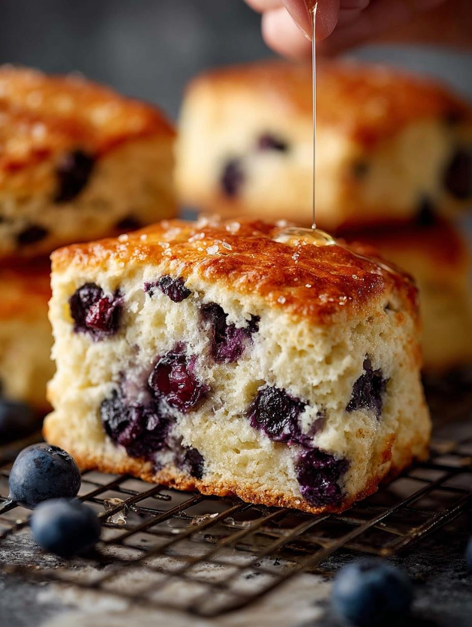 Blueberry Biscuits with Honey Butter Recipe You’ll Love - Blueberry Biscuits with Honey Butter Recipe - main visual representation