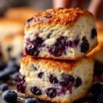 Blueberry Biscuits with Honey Butter Recipe