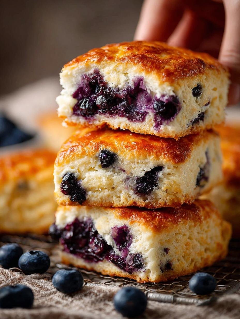 Blueberry Biscuits with Honey Butter Recipe You’ll Love - Blueberry Biscuits with Honey Butter Recipe - additional detail