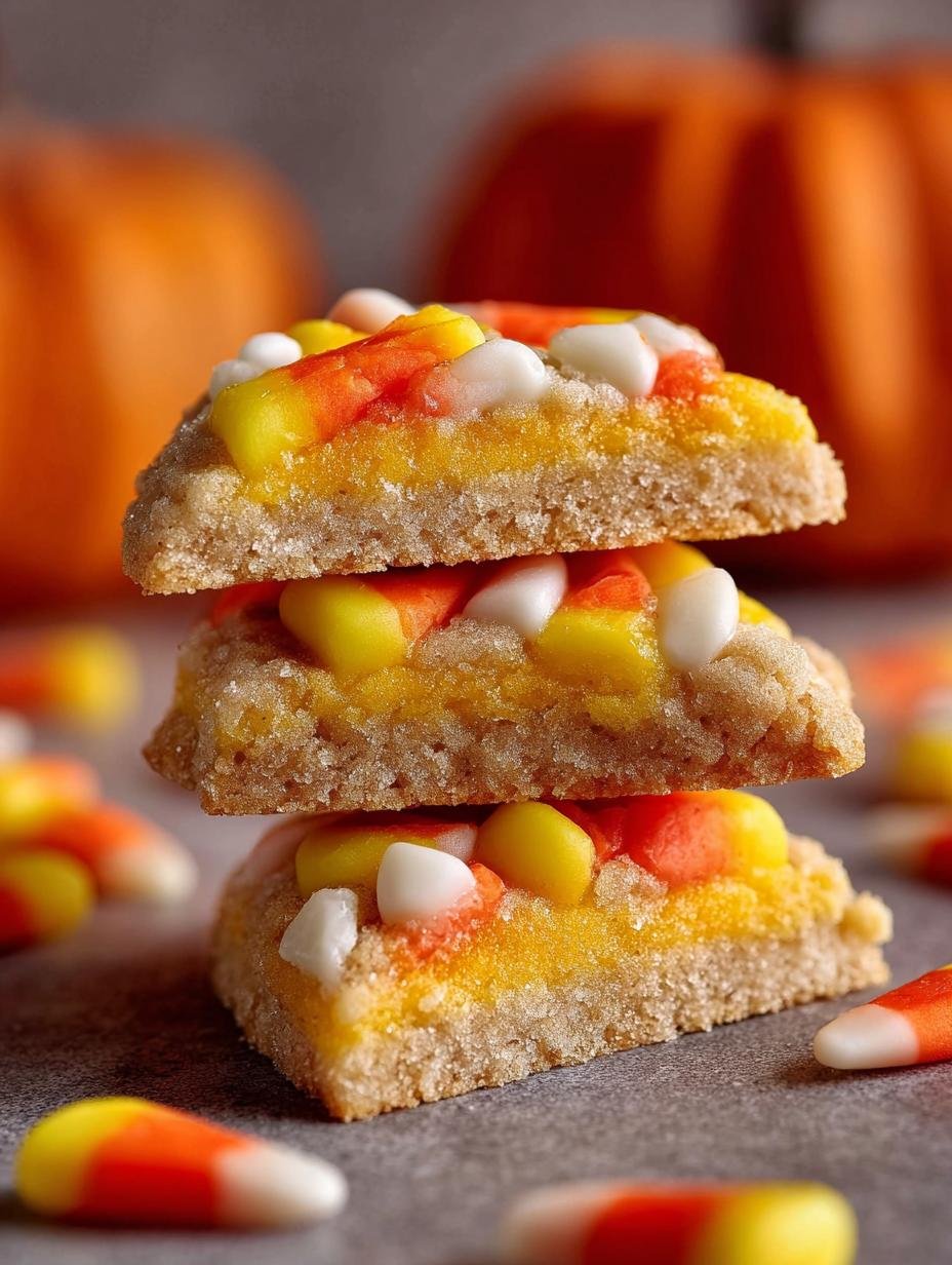 Delicious Candy Corn Cookies Recipe for Fall Treats - CANDY CORN COOKIES RECIPE - main visual representation