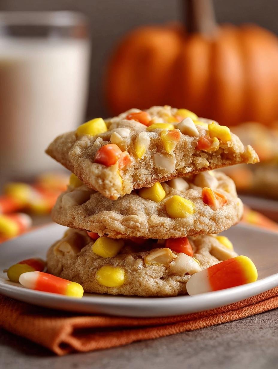 Delicious Candy Corn Cookies Recipe for Fall Treats - CANDY CORN COOKIES RECIPE - additional detail