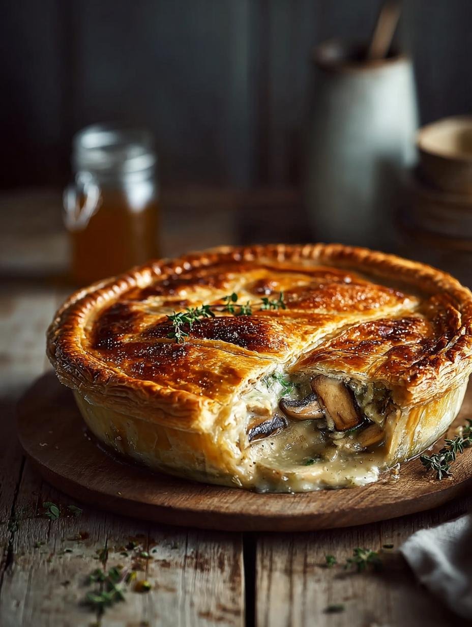 Savory Chicken Leek Mushroom Pie: 10 Delicious Steps - Chicken Leek Mushroom Pie - additional detail